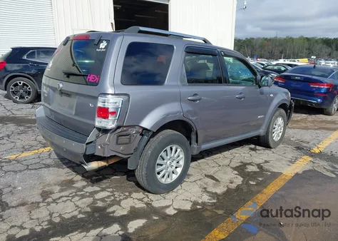 2008 Mercury Mariner Premier z USA, uszkodzony, nr VIN 4M2CU87198KJ49595